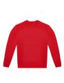 Heren Sweater B&C ID.332 Crew WG004 Rood